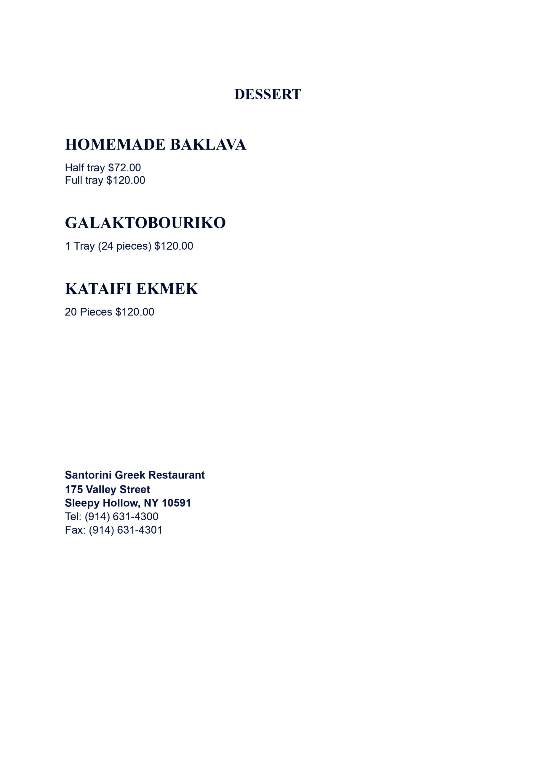 Catering Menu - page 4